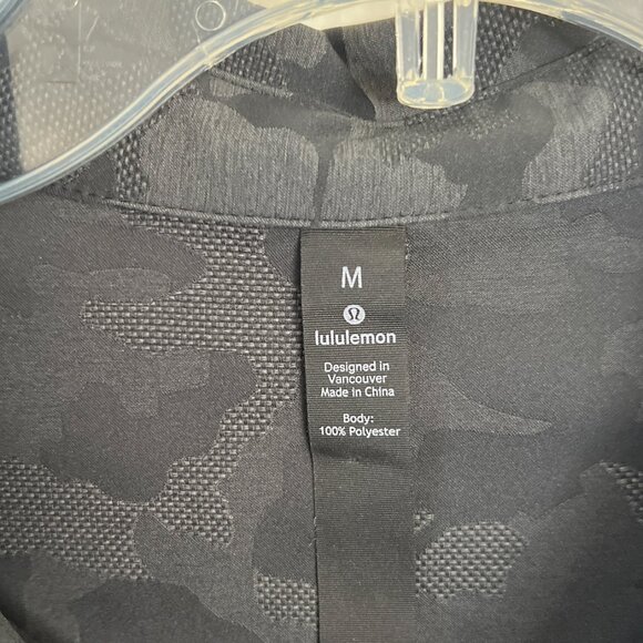 lululemon athletica Gray Camo Button Down Shirt - Picture 3 of 7